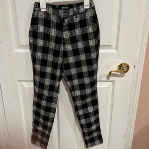 XS hot topic plaid pants